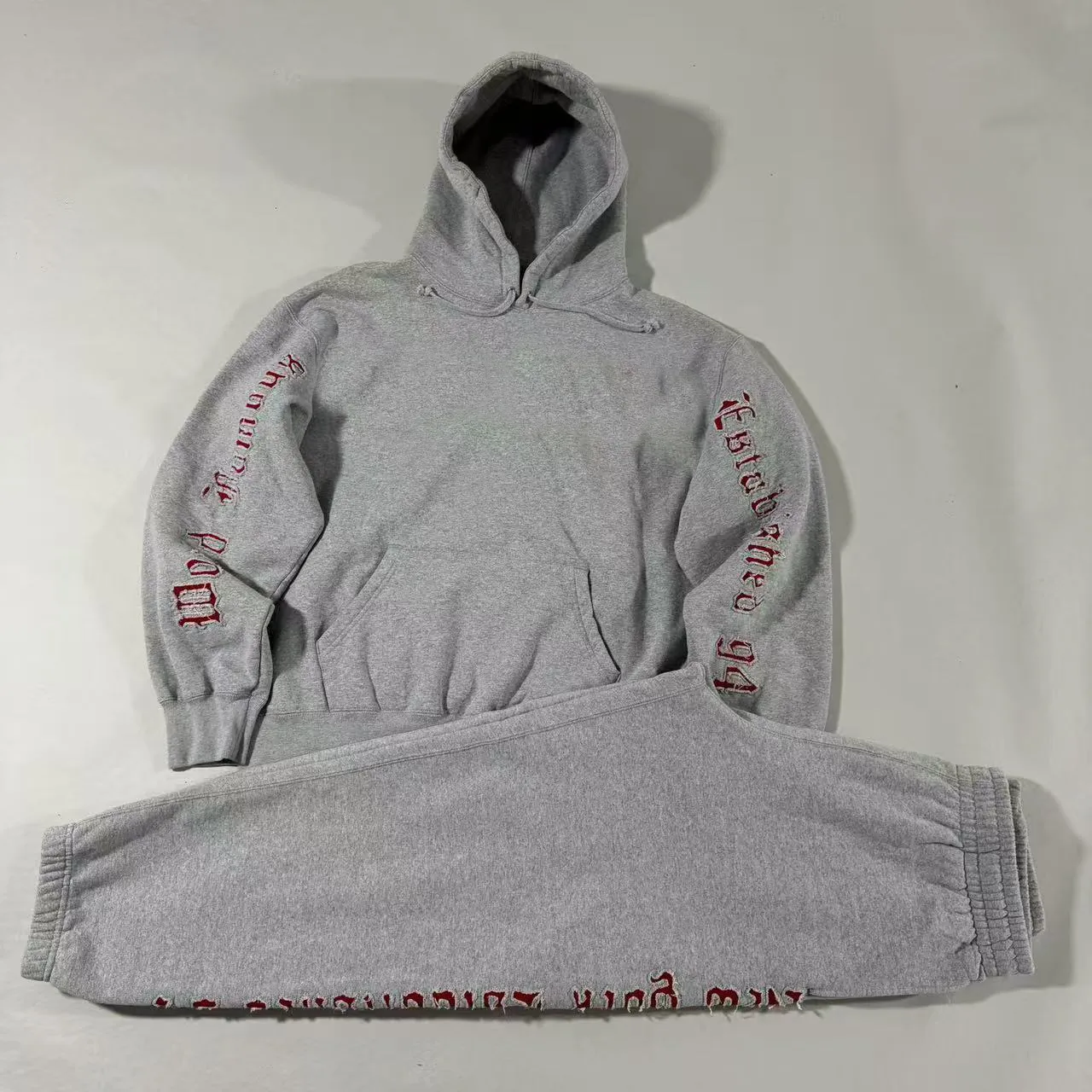 Contrast Cutout Hooded Sweatshirt for Men and Women Unisex 
