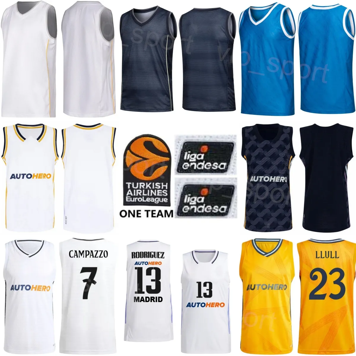 Ahorra a lo Grande en Compras al por Mayor de Camisetas Baloncesto España  Jerseys De Baloncesto Facundo Campazzo, Walter Tavares, Sergio Llull,  Dzanan