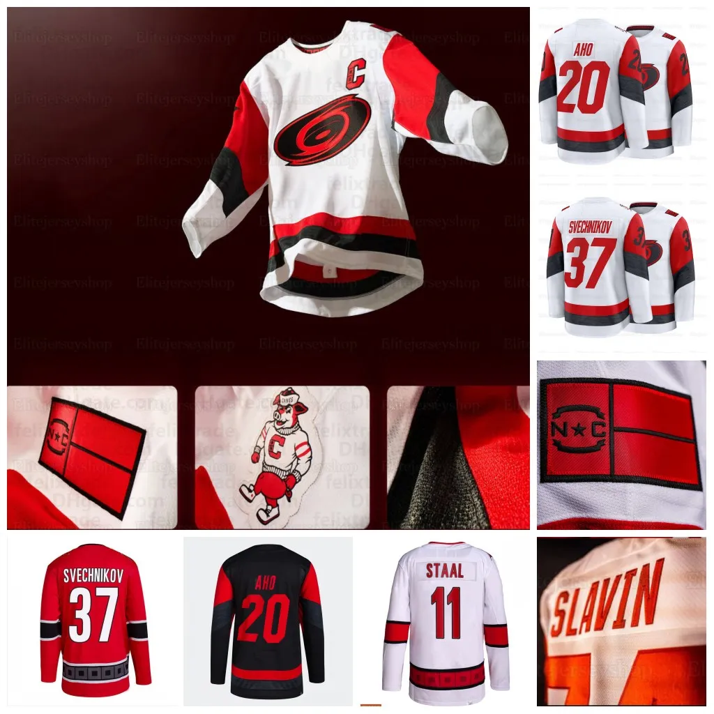 Save Big on Bulk Hurricanes Whalers Jersey Carolina Hurricanes Hockey  Jersey Jake Guentzel, Seth Jarvis, Sebastian Aho, Mikko Rantanen, William 