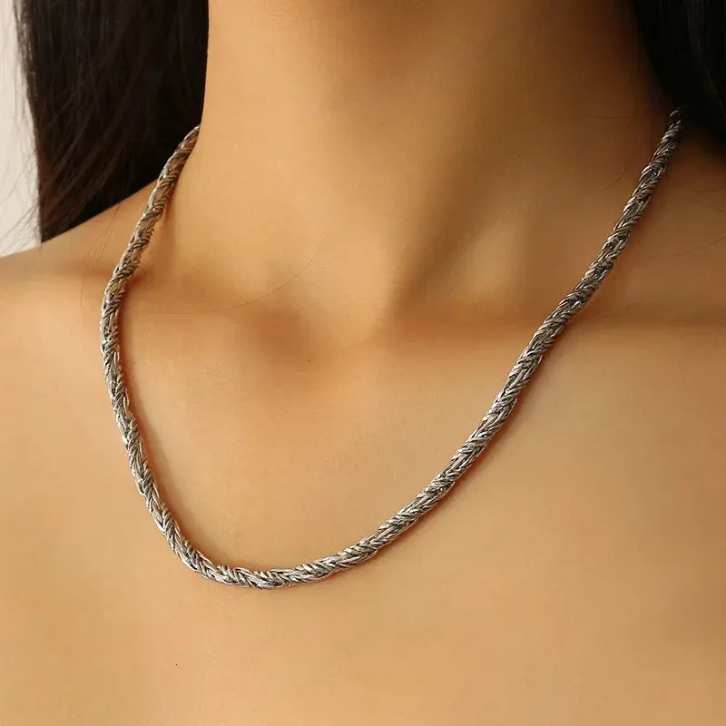 Omkaiming 3-845mm Rope Chain Necklace for Men and Women, Stainless ...