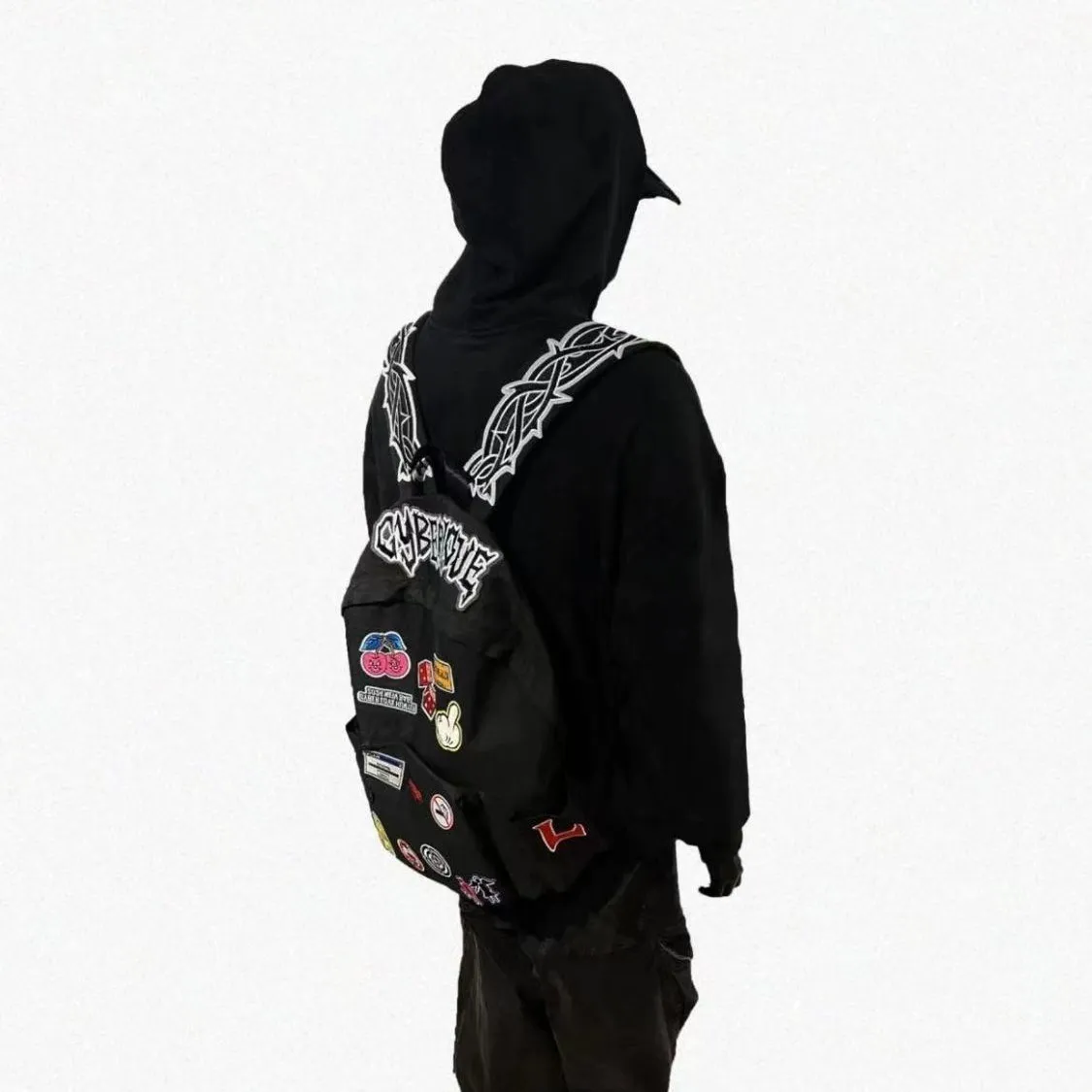 バッグ y2k grunge 2way oneshoulder backpack 00s y2k grunge 2way oneshoulder backpack 00s