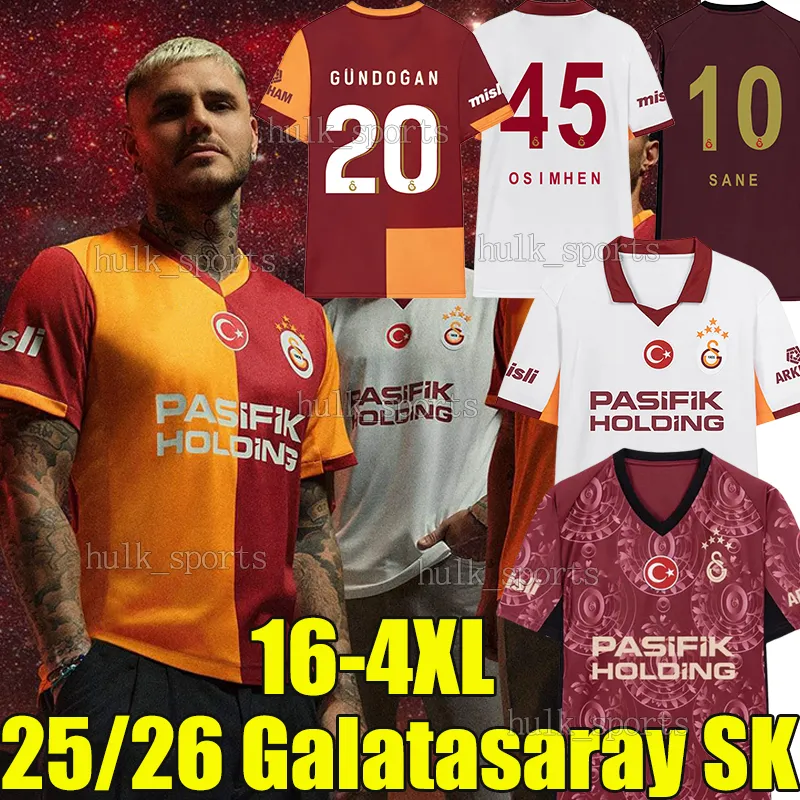 Sports Jersey Soccer: 4XL 24/25 Morata Galatasaray SK 4th Jersey