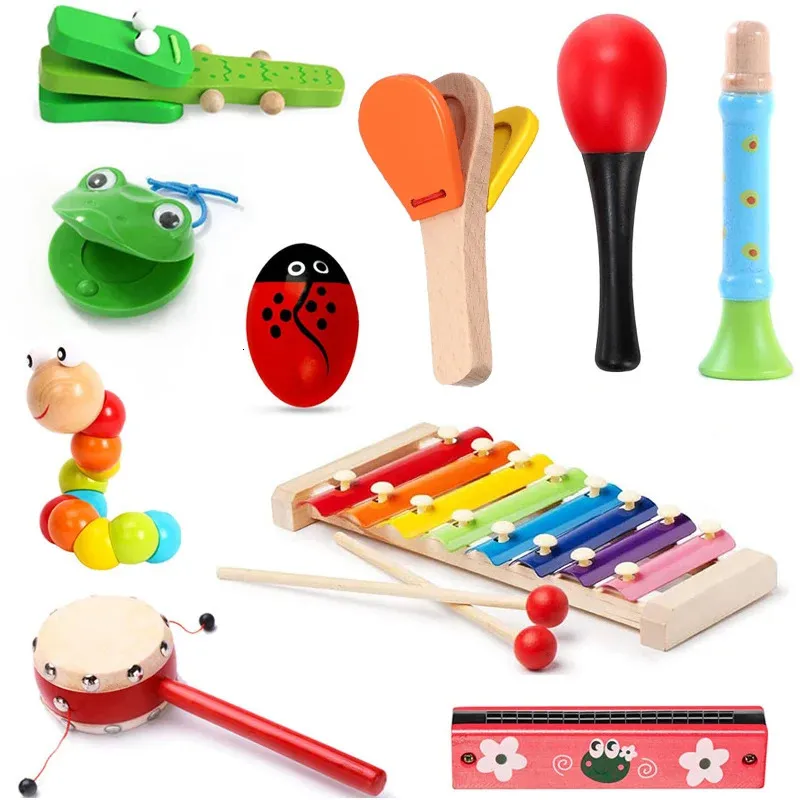 Onirique - Instruments de musique - Instruments à percussion en bois - Bébé - Enfants