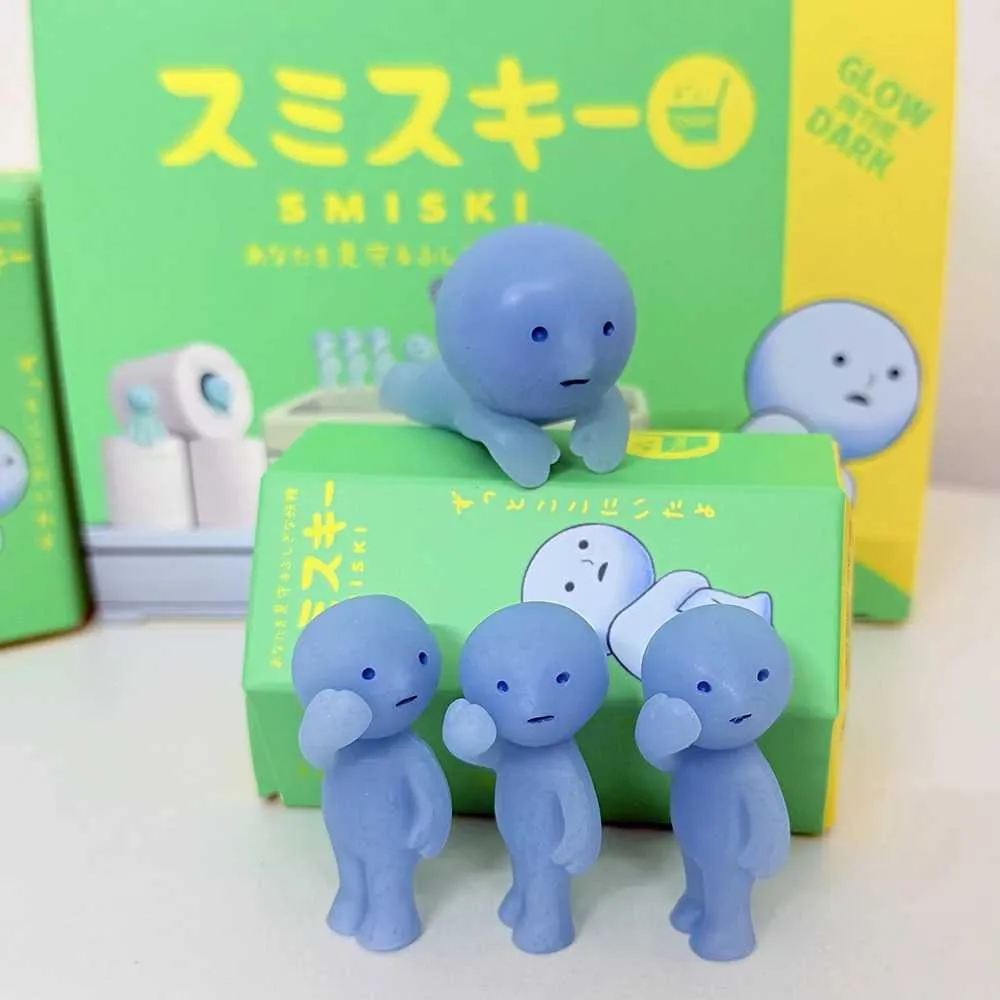 All Series Figurine Smiski Série Toilette - Collection De 6 Personnages