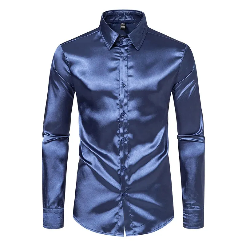 mens silk crew neck dress shirts Amazon.com: Paisley Silk Dress Shirts Wedding Party Shirt for Men Social  Shirts : Clothing, Shoes & Jewelry
