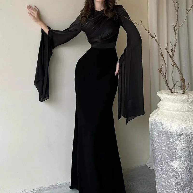 elegant women solid maxi dress Women's Solid Color Cross Strap High Slit Backless Maxi Dress, Fitted Elegant Sexy Party Gown, Formal Evening Dress Wedding Spring