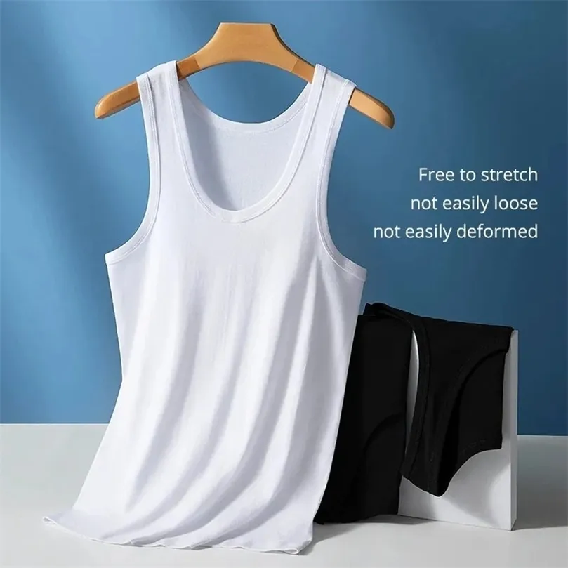 Four Seasons Mens Cotton Sleeveless Vests 13 Pack Sports Fitness Casual