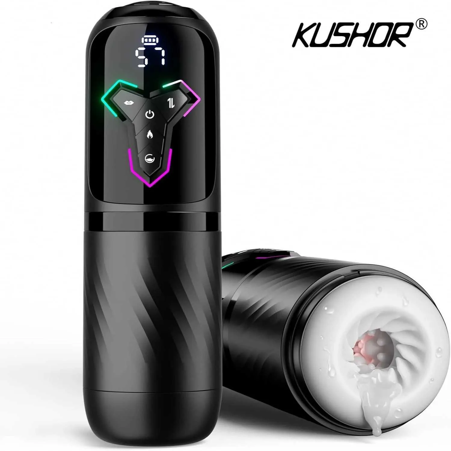 nonton my sex doll sub indo Sex Toys for Men Male Masturbator Cup, Penis Pump Automatic Mens Adult Toys  with 7 Thrusting Rotating Vibrating Modes, Male Sex Toys with 3D Textured  Channel, Men Masturbation Pocket Pussy Machine - main image 0