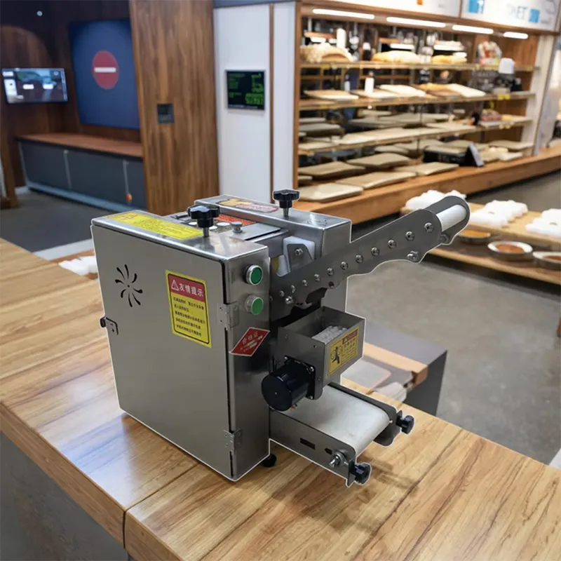 Stainless Steel Automatic Dumpling Wrapper, Wonton, and Tortilla Skin ...