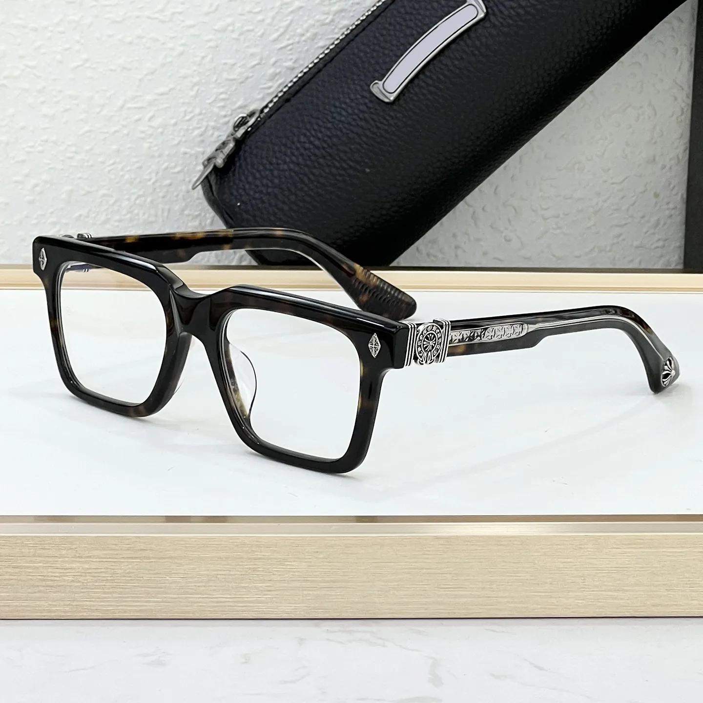 designer luxury crome chrome hearts heart glasses for men women
