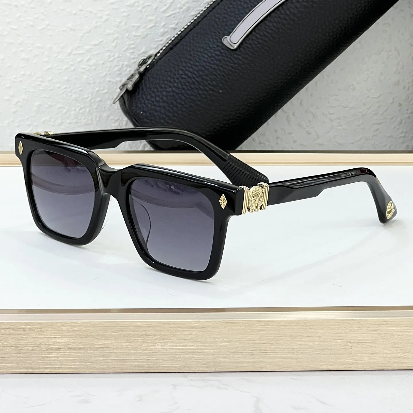 designer luxury crome chrome hearts heart glasses for men women