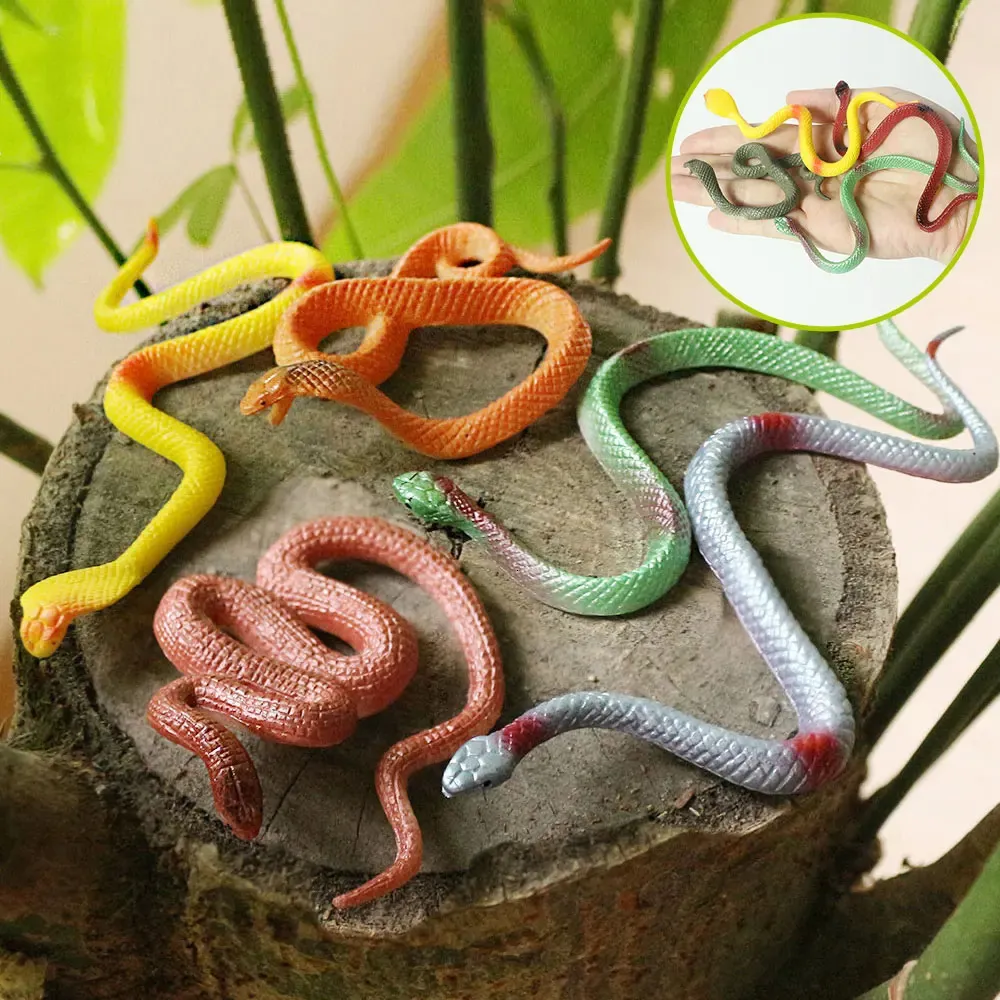 Simulation de serpent artificiel en caoutchouc noir, 45cm, 1 pièce, faux serpent, décoration de maison, jardin, accessoires de scène, accessoires de photographie, jouets pour enfants 15 Simulation de serpent artificiel en caoutchouc noir, 45cm, 1 pièce, faux serpent, décoration de maison, jardin, accessoires de scène, accessoires de photographie, jouets pour enfants 15