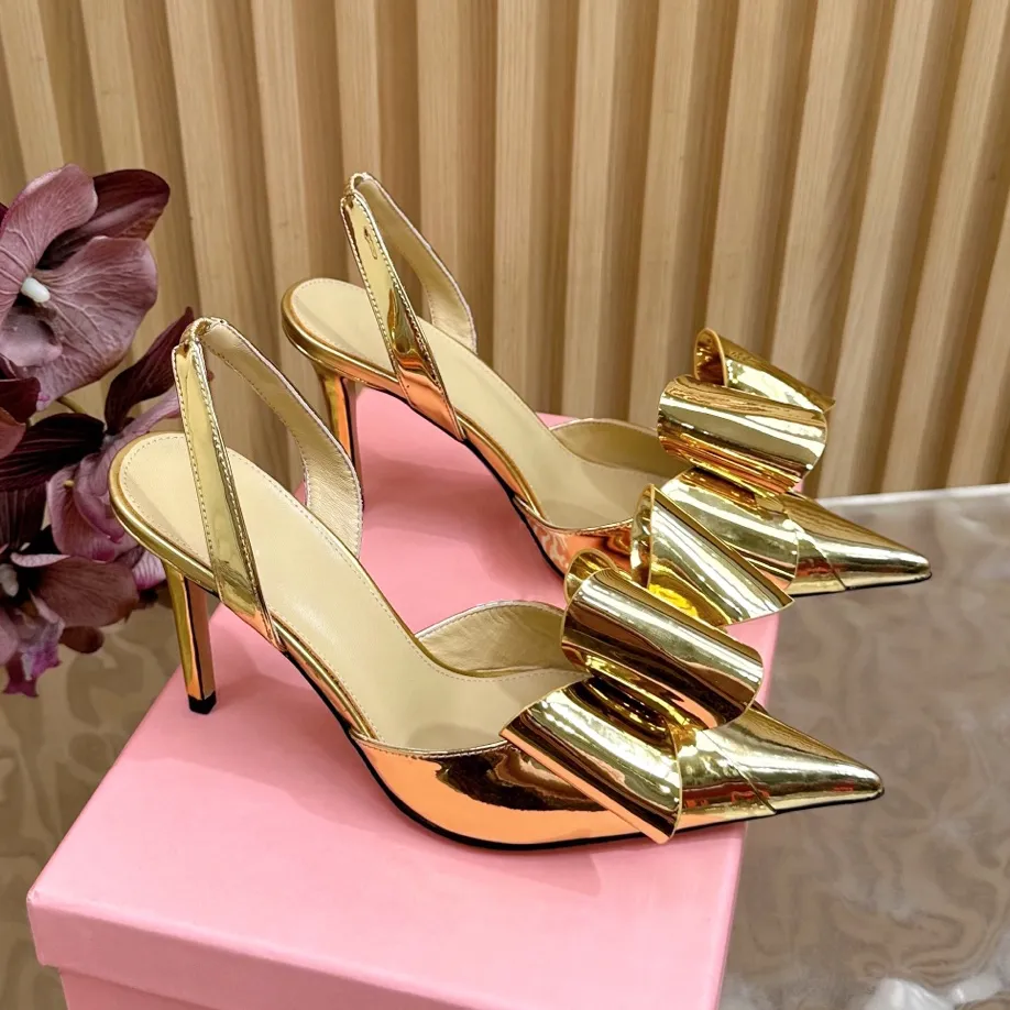 Bulk Designer Slingback Gold High Heel Sandals For Women ... At Only $73.12  | DHgate.Com