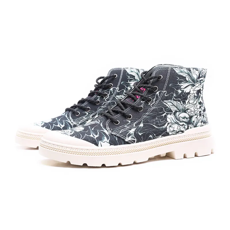 Canvas National Style Martin Winter Plush Lovers' Skates, China-Chic Men's Shoes, Korean Style, Versatile Designer Shoes_voghion.com