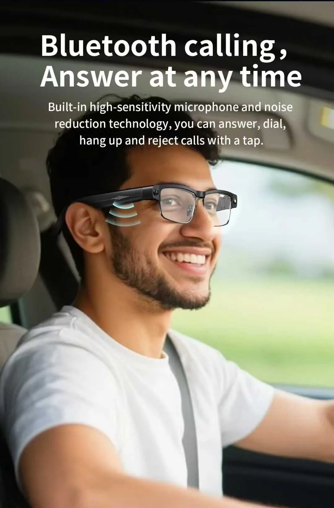 2025 New Product L802 Translation Glasses: 8-Megapixel Dual-Microphone Noise-Cancellation AI Object Recognition_voghion.com