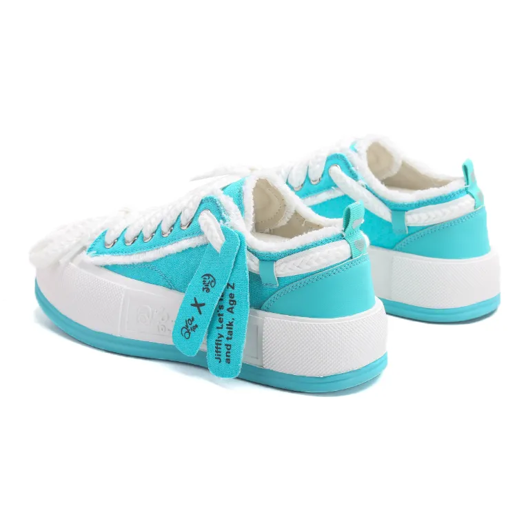 Thick Soled Casual Canvas For Women New Summer Breathable White Comfortable And Versatile Sports Niche Board Designer_voghion.com
