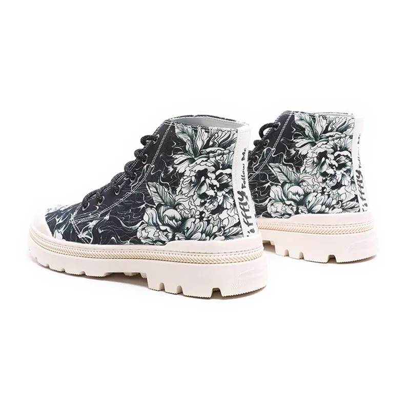 Canvas National Style Martin Winter Plush Lovers' Skates, China-Chic Men's Shoes, Korean Style, Versatile Designer Shoes_voghion.com