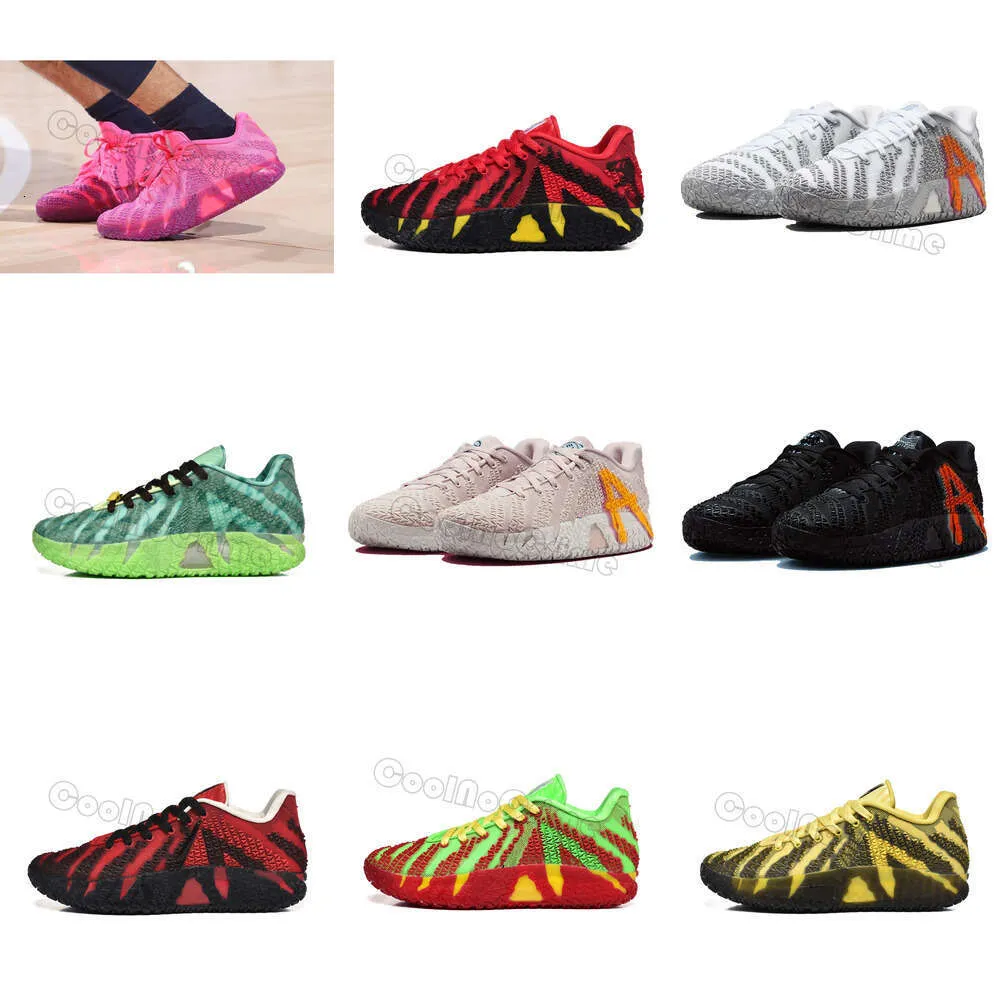 Hot Ja 3 Volume Hyper Pink Grade School Basketball Shoes  display picture 1