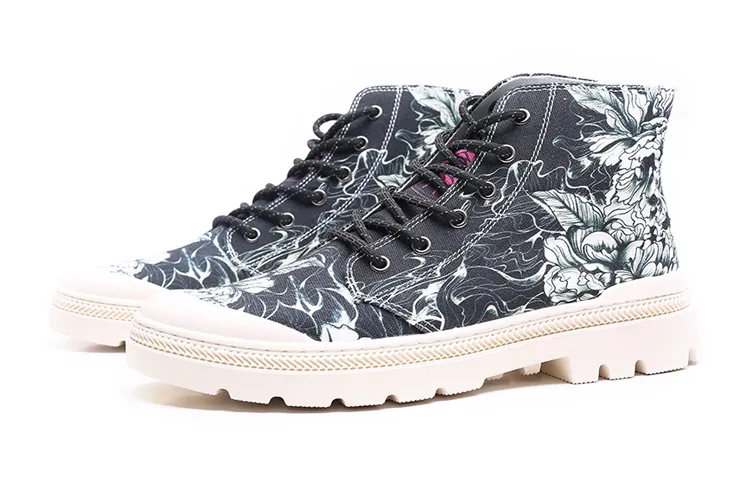 Canvas National Style Martin Winter Plush Lovers' Skates, China-Chic Men's Shoes, Korean Style, Versatile Designer Shoes_voghion.com