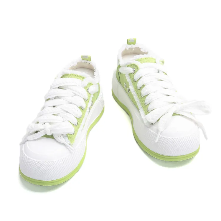 Canvas Women's Slippers, Four Season New Styles, Open Mouth, Thick Soled, Smiling Face Shoes, Designer Sports Shoes_voghion.com