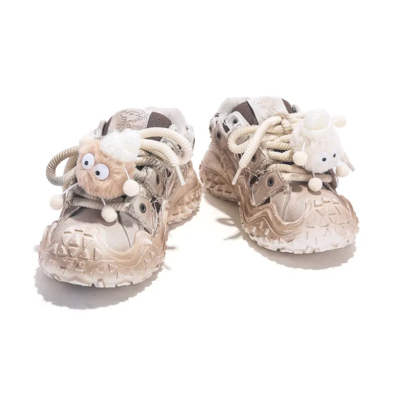 Men's And Women's Retro Breathable Lightweight Casual Sports Height Increasing Designer Internet Famous Soft Soled_voghion.com