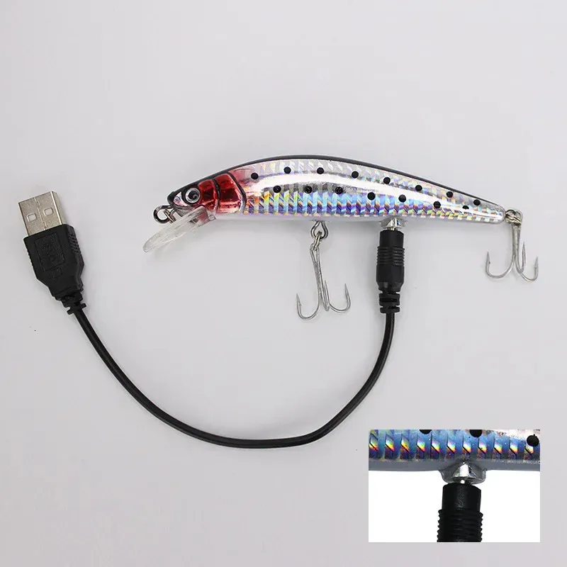 electronic fish lure Abziyat Fishing Robotic Swimming Bait 3.5" USB Rechargeable LED Light Swimbait Electric Bait Lifelike Fishing Tackle (3.5'' Swimming Bait-A) : Sports & Outdoors frequency mode is suitable for fishing in the deep water and the fish are floating Smoka Electric Dorado Trolling Lure