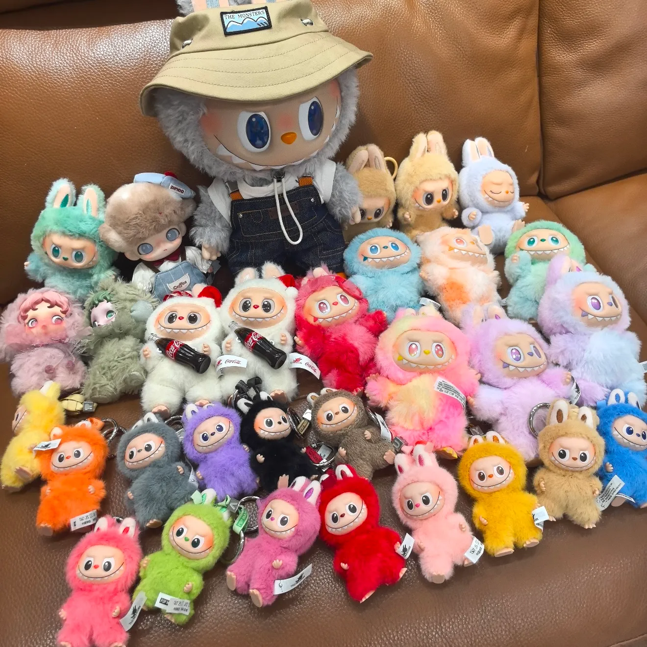 labubu Doll 4.0 v4 The Secret Code of the Heart Series Plush Round