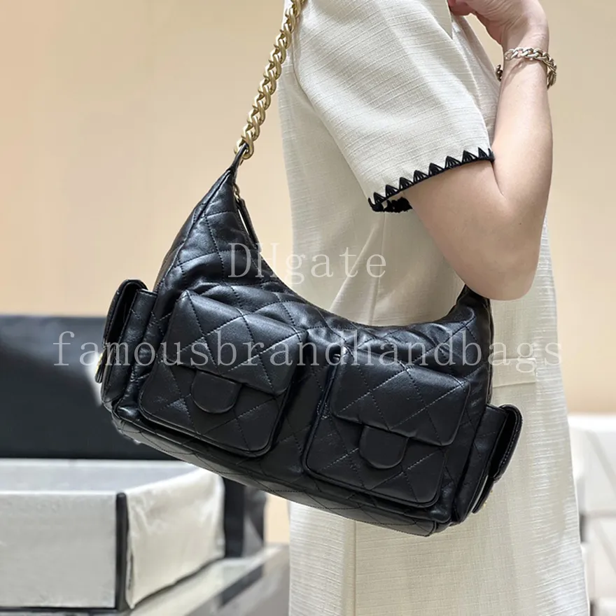 Womens MAXI Hobo Bag 35CM Designer Handbag Mirror Qquality