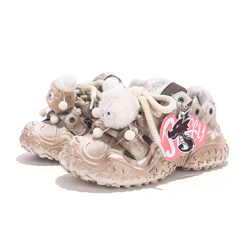 Men's And Women's Retro Breathable Lightweight Casual Sports Height Increasing Designer Internet Famous Soft Soled_voghion.com