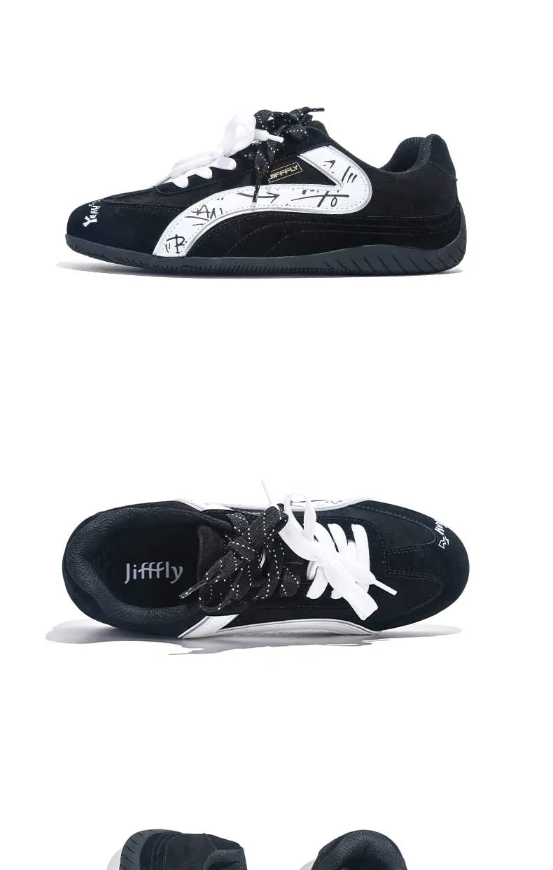 Jifffly Designer Kostenloser Versand Neue hochwertige Outdoor-Vintage-Sneaker Trend Atmungsaktive Freizeitschuhe für Damen Rot_voghion.com