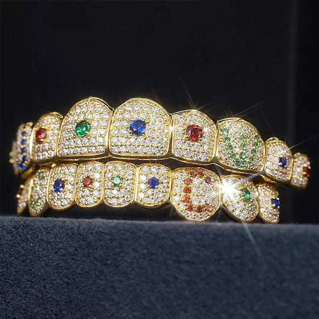 Popular Iced Out Fine Design Rapper Style Pass Certificated Buss Down ...