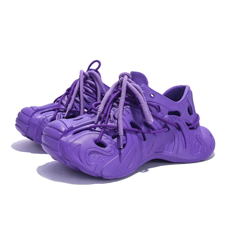 Chic Avant Garde Style Breathing Mesh Shoes For Warm Weather Sandals Casual Men's&women's Shoes Lightweight Comfortable_voghion.com