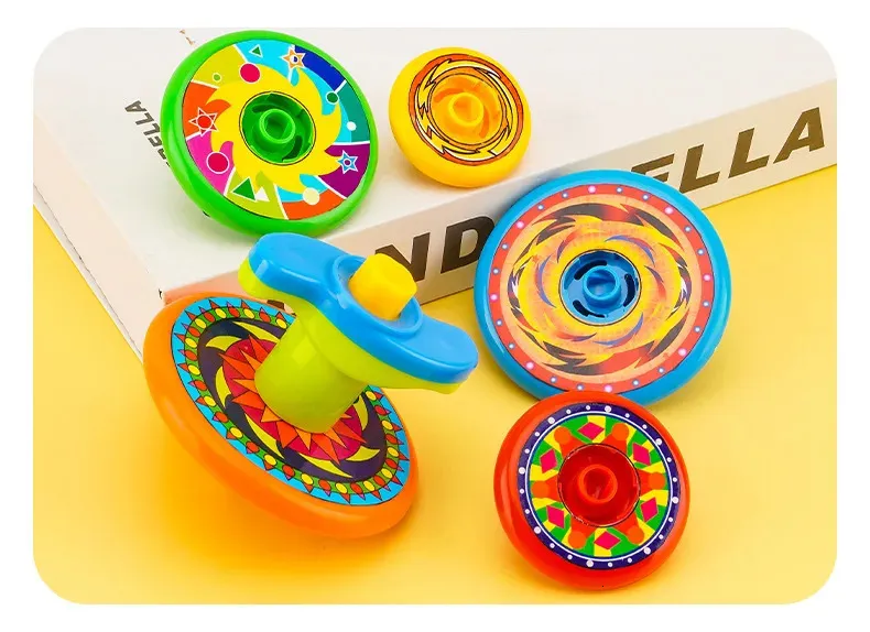 Stacked Spinning Top Kids Gyro Multi-Layer Rotate Folding Toy with ...