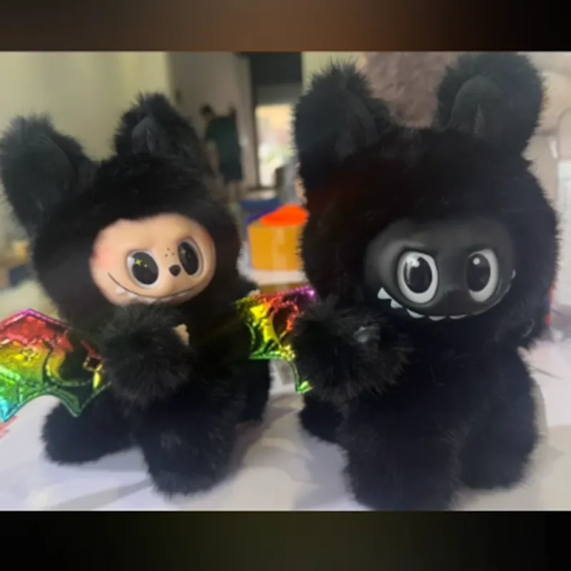 2025 Black Monsters Labubu Blind Box Toys Vinyl Plush Bd Decorative ...