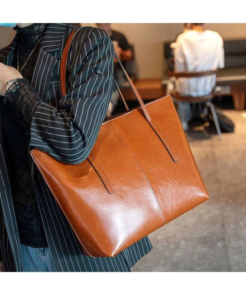 Hifashion grote handtas van echt leer voor dames schoudertas_voghion.com