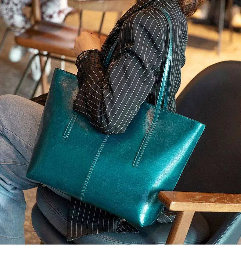 Hifashion grote handtas van echt leer voor dames schoudertas_voghion.com