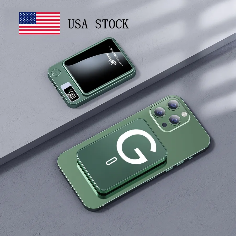Winsway Magnetic Power Banks 5000mAh   Wireless Fast... From Winswayhk, &Price; | DHgate.Com
