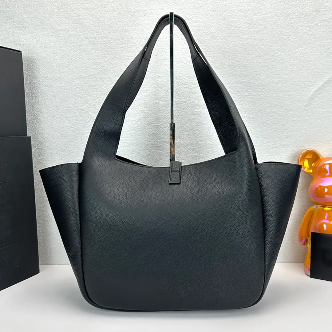 Save Big on Bulk Black Designer Tote Handbags Luxury Bag Horizontal  Designer Tote Bag Woman Handbag Large Capacity Leather Totes Black Shoulder  Bag