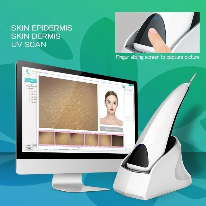 Skin Mirror Instrument Beauty Equipment Magic Mirror Skin Analyzer Facial Skin Care Analyzer ...