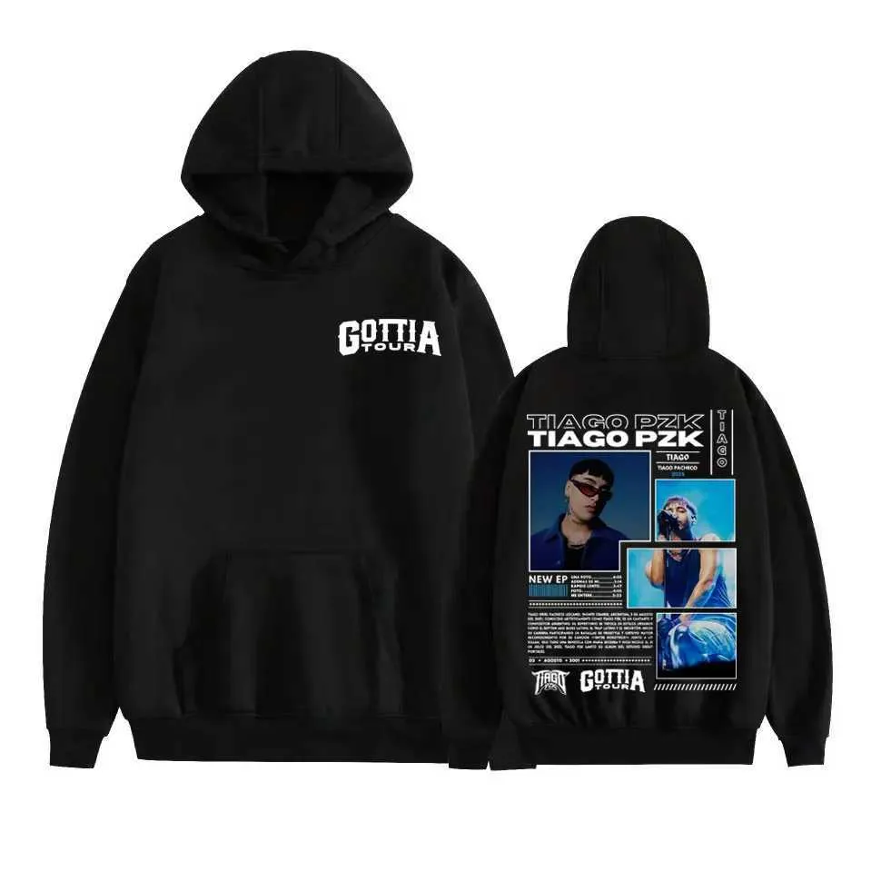 Tiago Pzk Gottia Tour Axel Arigato Hoodie Unisex Fashion Hip Hop Punk ...