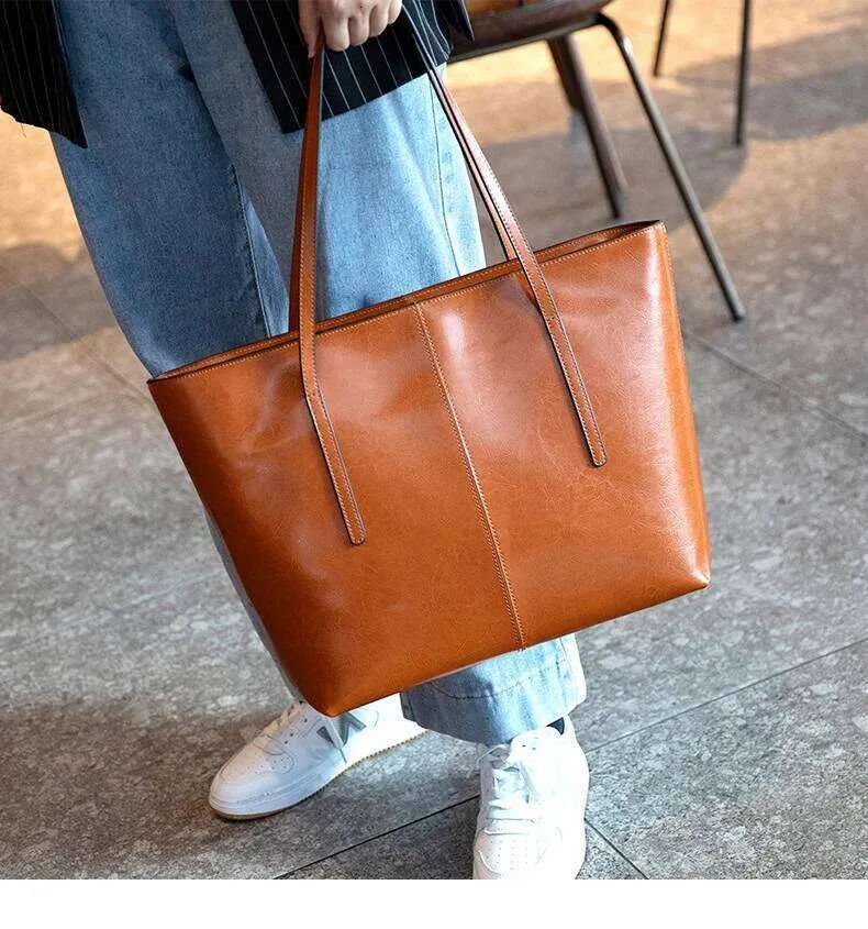 Hifashion grote handtas van echt leer voor dames schoudertas_voghion.com