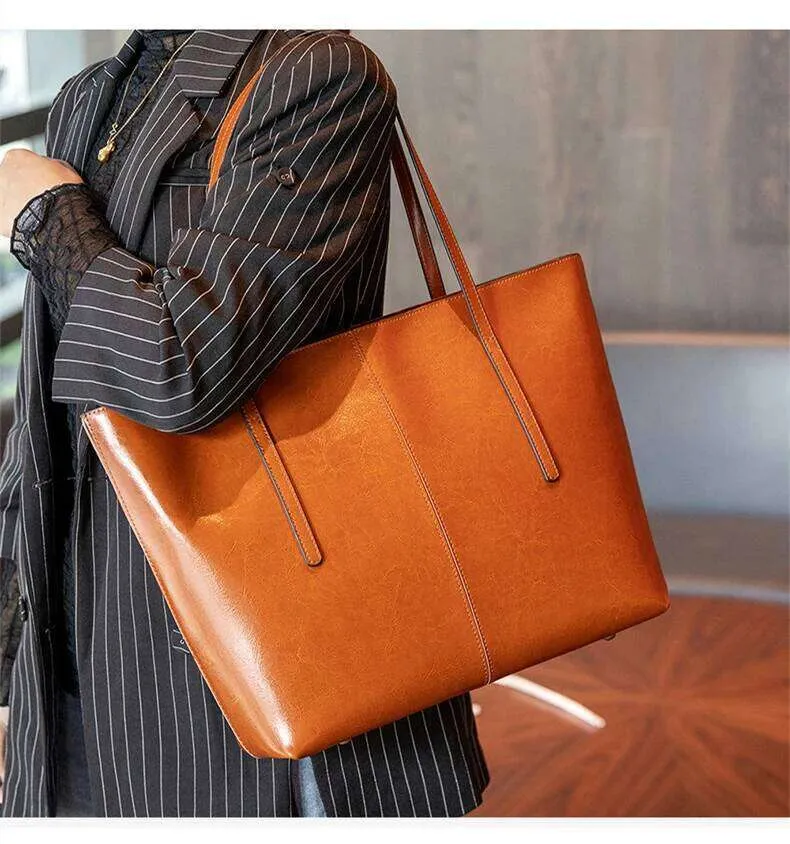 Hifashion grote handtas van echt leer voor dames schoudertas_voghion.com