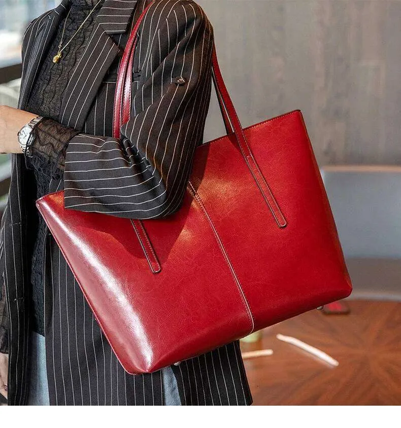 Hifashion grote handtas van echt leer voor dames schoudertas_voghion.com