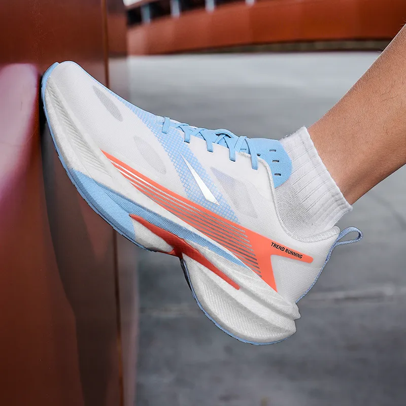 Neu: Atmungsaktiv, Unisex, leicht, weiche Sohle, Sport, Stoßdämpfung, abriebfest, vielseitig, dämpfend, Laufschuh-Design_voghion.com