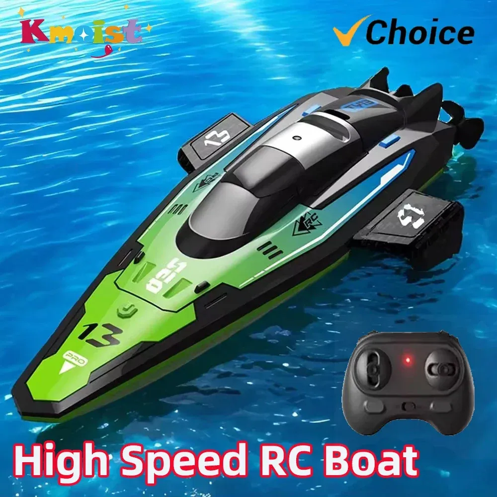Remote Ship Mini RC Ship High Speed 2.4G Remote Control Boat Toy Speedship with ...