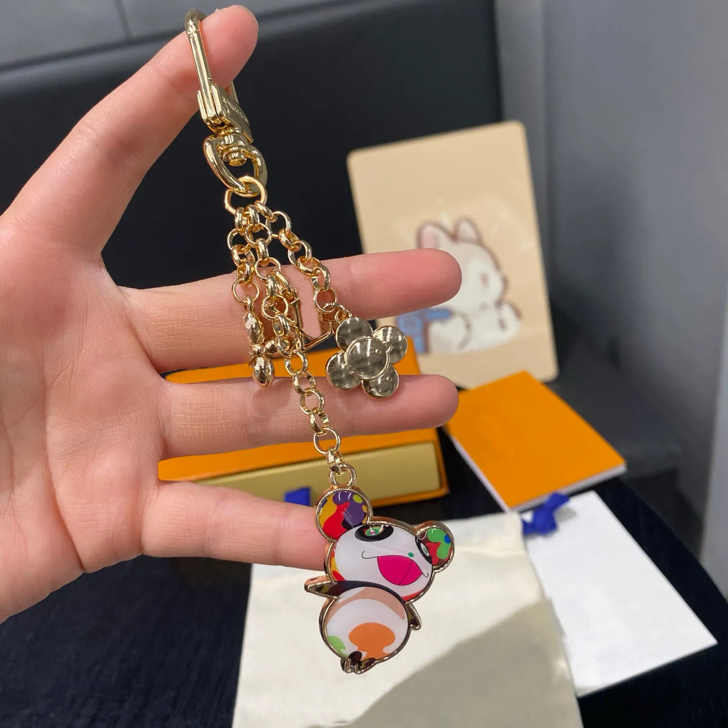 Designer Shell Bag Keychains For Women Letter Charm... From ...