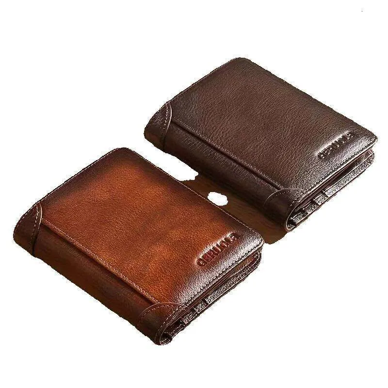 Portafoglio Uomo Peterson Pelle Naturale con Protezione RFID Antifurto