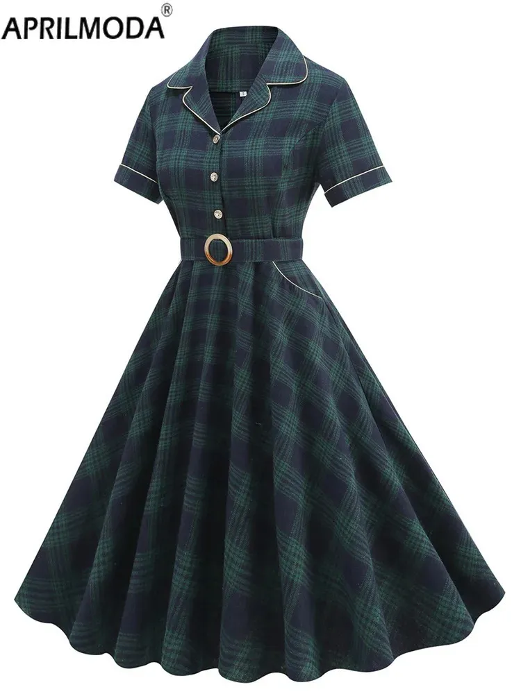 Casual Dresses Christmas Party Dresses For Over 50s England Style Vintage 50s Christmas Holiday From 34,84 € DHgate