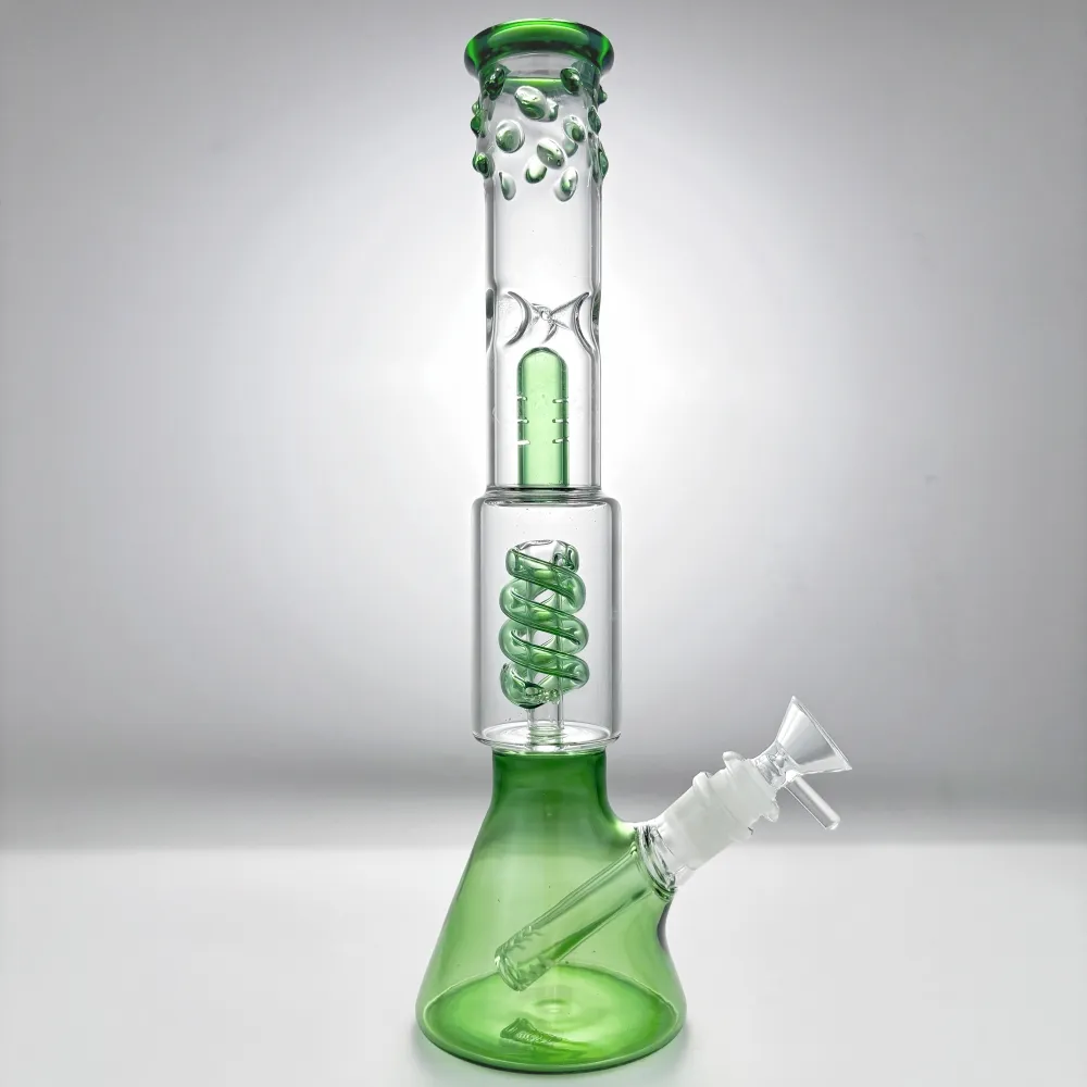 12-Inches Cheap Glass Smoking Pipes Hookah Beaker Design 14mm Joint