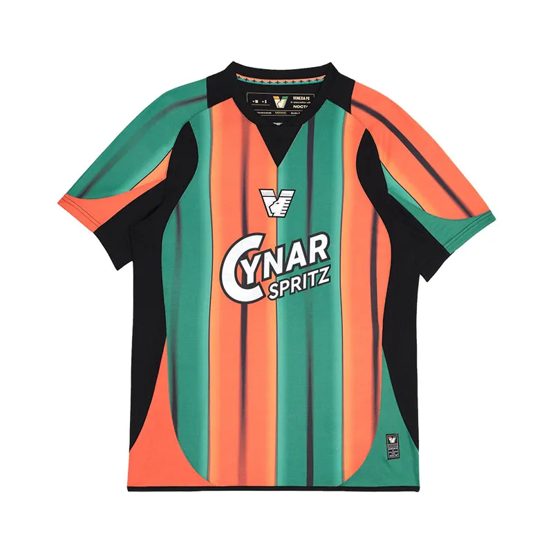 25 26 Venezia FC Soccer Jerseys Pre Match Home Black Goalkeeper 25 26 Venezia FC Soccer Jerseys Pre Match Home Black Goalkeeper